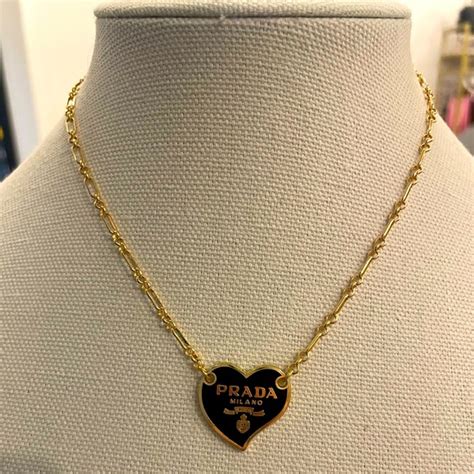 prada heart choker|Prada Livermore.